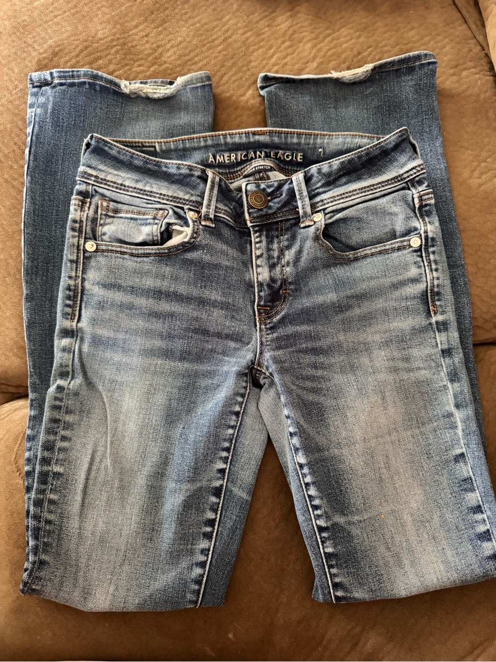 Bundle - (3) American Eagle Outfitters Women’s Kick Boot Jeans - Picture 1 of 9
